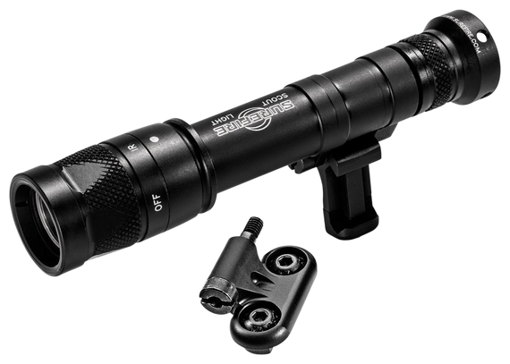 SureFire M640VBKPRO Infrared Scout Light Pro Black Anodized 350 Lumens White LED/120 mW IR 150070