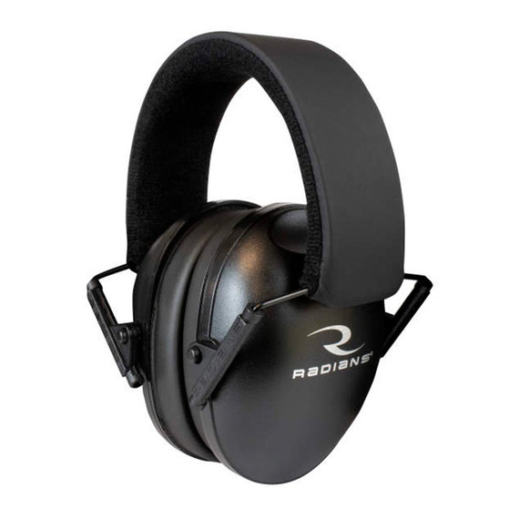 Radians Lowset Passive Ear Muff 21dB Black RFLS0100CS
