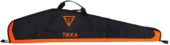 Beretta USA FO3200188099 Tikka X Rifle Case 49" Black/Orange 600D Polyester Padding 107124