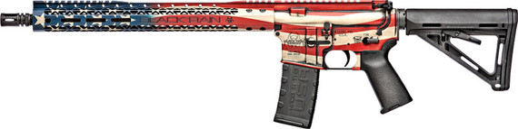 BLACK RAIN SPEC+ PATRIOT RIFLE5.56 16" AMERICAN FLAG 30RD GBROPATAMERICA