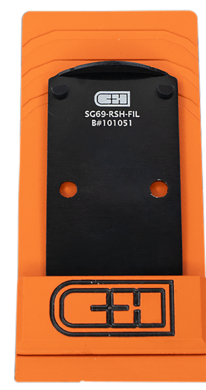 C&h Precision SG69RSHFIL Sig P226/P229 RX Series  Black Anodized Trijicon/Holosun Pattern Footprint 165160