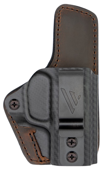 Versacarry CFC211G19 Comfort Flex Custom IWB Brown Polymer Belt Clip Fits Glock 19 Right Hand 151636