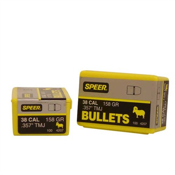SPEER BULLET 38CAL .357 158GR TMJ 250209025