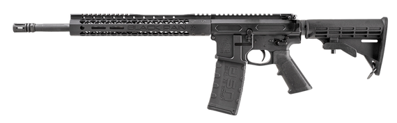 Black Rain Ordnance TYRANT Tyrant  5.56x45mm NATO 16" 30+1 Black Anodized Rec Black Adjustable Stock Black Polymer Grip Right Hand 142621