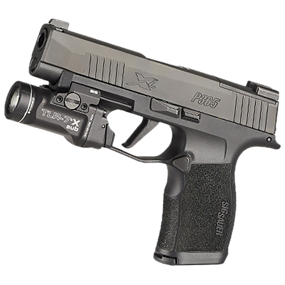 Streamlight 69406 TLR-7 X Sub USB  Black Anodized 500 Lumens  White LED Sig Sauer P365/P365 XL 169604