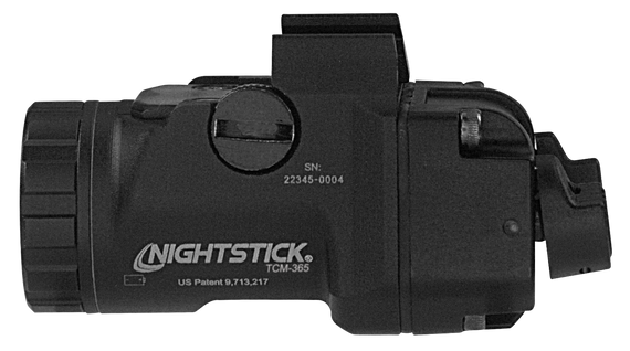 Nightstick TCM365 Subcompact Weapon-Mounted Light for Sig Sauer P365-Series  Black Anodized 650 Lumens White LED 154798
