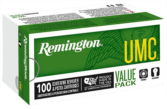 Remington Ammunition R23974 UMC Value Pack 380ACP 88gr Jacketed Hollow Point 100 Per Box/6 Case 34882