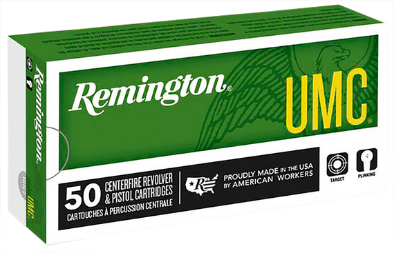 Remington Ammunition 23734 UMC  357Sig 125gr Full Metal Jacket 50 Per Box/10 Case 66866