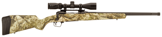 Savage Arms 57357 110 Apex Predator XP 22-250 Rem 4+1 20", Matte Black Metal, Mossy Oak Mountain Country Synthetic Stock, Vortex Crossfire II 4-12x44mm 104436