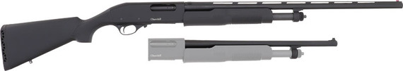 AKKAR 620 PUMP 20GA COMBO26" & 18.5" POLYMER STOCK< G111205