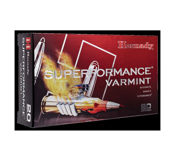 Hornady SuperFormance Ammunition .204 Ruger 32 gr V-MAX 4225 fps - 20/ct HO83204