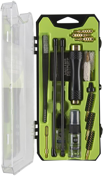 Breakthrough Clean BTCCCHGPCC Vision Series Cleaning Kit Handgun/Pistol Caliber Carbine, Nylon Bristles, 15 Pieces, Plastic Case 125921