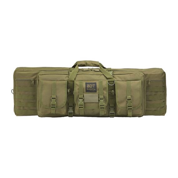 BDT ELITE DOUBLE TACTICAL RIFLE BAG 37'' GREEN 100047409