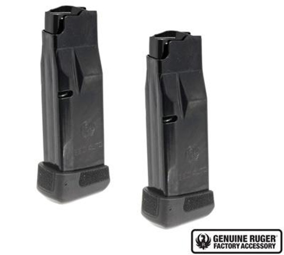 Ruger LCP MAX 380 Handgun Magazine Black .380 ACP 12/rd 2 Pack UR90736