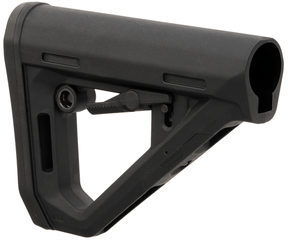 Magpul MAG1377BLK DT Carbine Stock Black Synthetic for AR-15, M16, M4 with Mil-Spec Tube (Tube Not Included) 160114