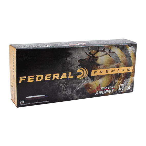 Federal Terminal Ascent Rifle Ammunition 7mm Backcountry 170gr PT 2950 fps 20/ct FAP7BCTA3