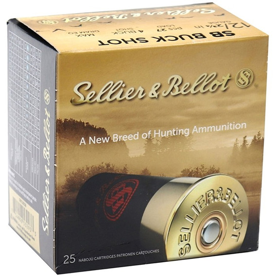 BUCK SHOT 12 GAUGE 2-3/4'' 1-1/4OZ #4 SHOT 25/BOX 105053113
