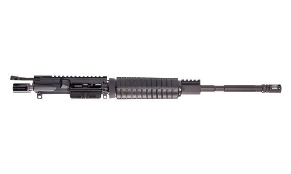 Anderson B2K612DF000P Optic Ready Complete Upper 6.5 Grendel 16" Black Barrel, 7075-T6 Aluminum Black Anodized Receiver, A2 Handguard for AR-15 (Retail Packaged) 131686
