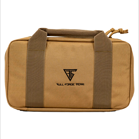 Full Forge Gear CAT-1 Single Pistol Case Tan YH21401C1T