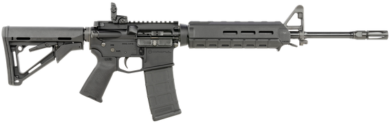 Smith & Wesson LE 311053 M&P15 Magpul MOE 
Semi-Automatic 223 Remington/5.56 NATO 16" 30+1 Magpul MOE SL Black Stk Black Armornite 10954