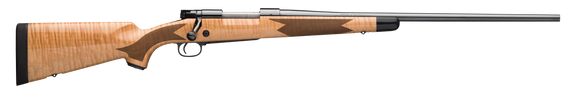 Winchester Repeating Arms 535218233 Model 70 Super Grade 300 Win Mag Caliber with 3+1 Capacity, 26" Barrel, High Polished Blued Metal Finish, & Gloss AAA Maple Stock Right Hand (Full Size) 4546