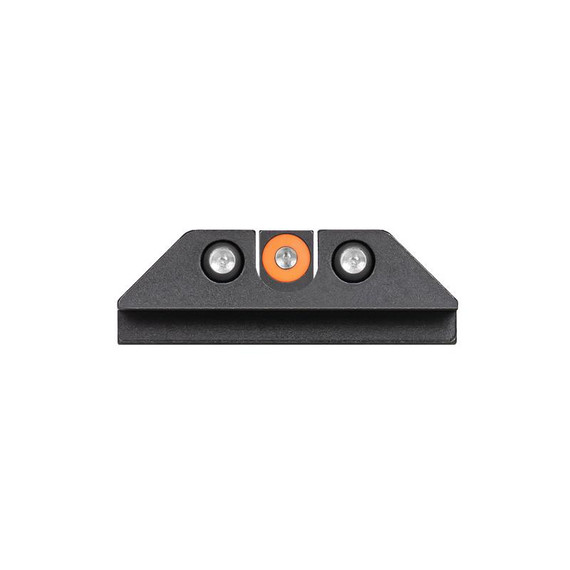 Night Fision Tritium Night Sight Set Orange Front Black U-Notch Back for Glock NNGLK001007OGZG