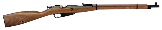 Crickett KSA9130 91/30 Mini  Youth 22 LR 1rd 20" Blued Barrel & Receiver, Hooded Front/Adjustable Rear Sights, Black Walnut Stock w/11.5" LOP 113542