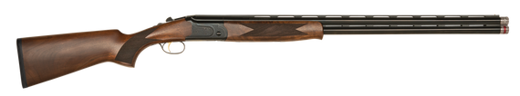 Mossberg 75473 Gold Reserve  Full Size 12 Gauge Break Open 3" 2rd 30" Blue Polished Over/Under Vent Rib Barrel, Black Polished Engraved Stainless Steel Receiver, Fixed Black Walnut Stock, Right Hand 141366