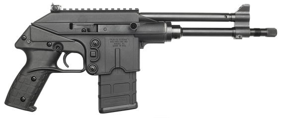 Kel-Tec PLR16BLK PLR16  5.56x45mm NATO 10+1 9.20" Black Steel Barrel & Receiver, Black Polymer Grips 23498