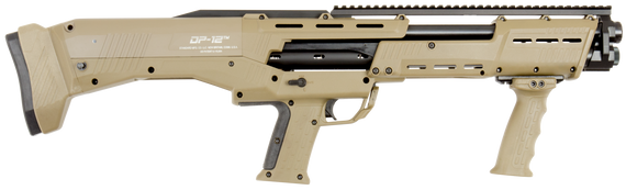 Standard Mfg DP12 DP-12  12 Gauge 18.88" 3" 14+2 Flat Dark Earth Rec/Stock Includes Composite Front Vertical Grip 17938