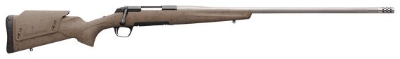 Browning 035514282 X-Bolt Western Hunter Long Range 6.5 Creedmoor 4+1 26" MB Matte Blued Spider Webbed Flat Dark Earth Cerakote Hard Core Fiber-Fusion with Adjustable Comb Stock Right Hand (Full Size) 123059