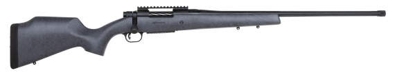 Mossberg 28104 Patriot Long Range Hunter 6.5 PRC Caliber with 4+1 Capacity, 24" Threaded/Fluted Barrel, Matte Blued Metal Finish & Sniper Gray Fixed Monte Carlo Stock Right Hand (Full Size) 123022