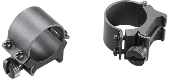 Weaver Mounts 49163 Sure Grip Detachable Rings  Matte Black 1" Medium 24080