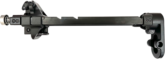 B&T Firearms 20394 Telescopic Stock Complete for APC9/40/45  Black 3 Position 167455