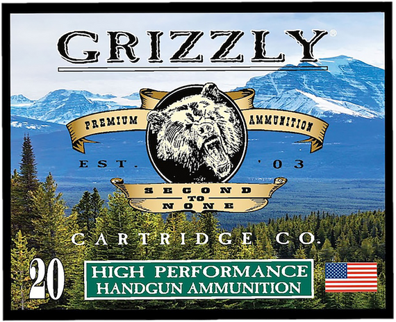 Grizzly Ammo GC38SP9   38Special 148gr Full Metal Jacket Flat Point 20 Per Box/10 Case 179667