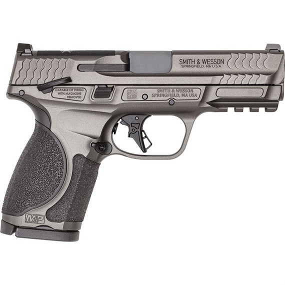 M&P9 M2.0 METAL COMPACT 9MM LUGER 4'' BBL (2)15RD MAGS GRAY 430112681