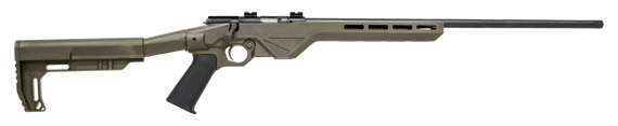 Citadel CIT17HMRBLTFDE Trakr  17 HMR 5+1 18" Blued Steel Barrel & Receiver, Flat Dark Earth Synthetic Stock 151435