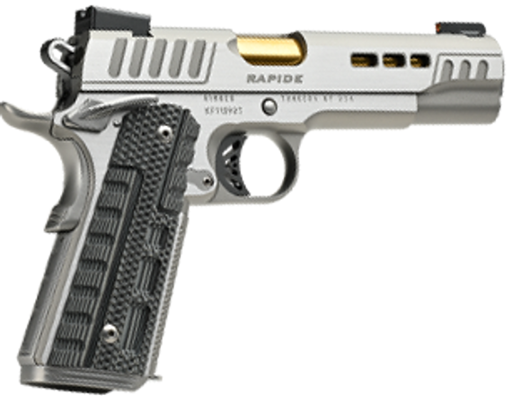 Kimber Mfg.,inc 3300223 Micro 9 Rapide Black Ice 9mm 7+1 3.15" Silver/Grey KimPro II Black G10 Grip 170635