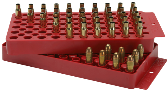 MTM Case-Gard LT150M30 Universal Loading Tray  Red Multi-Caliber Plastic 50rd 15901