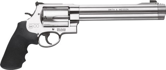 S&W 500 500SW 8.38" AS 5-SHOTSTAINLESS STEEL RUBBER G163500