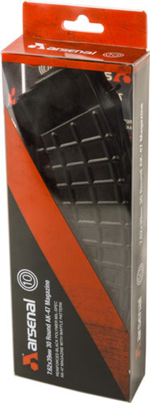 ARSENAL MAGAZINE AK-477.62X39 40RD POLYMER BLACK M47W40