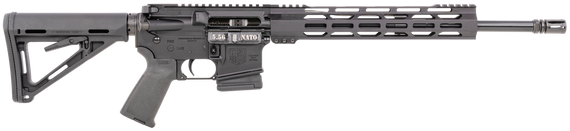 Diamondback DB1799K001 DB15 *CO Compliant 5.56x45mm NATO 16" 10+1 Black Hard Coat Anodized Magpul MOE Carbine Stock 141171