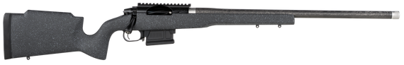 Proof Research 137833 Elevation MTR 2.0 6.5 Creedmoor 22" Carbon Fiber Wrapped Match Grade Threaded Barrel, Black Cerakote Picatinny Rail Steel Receiver, Fixed Proof Black Granite Carbon Fiber Stock 169534