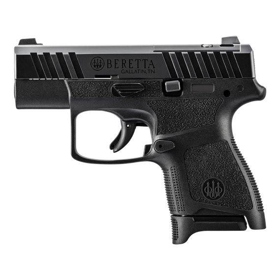 Beretta USA JAXN9208A1CO APX A1 Carry Micro-Compact Frame Frame 9mm Luger 8+1 3" Blued Steel Barrel, Black Optic Cut Serrated Steel Slide, Black Polymer Frame, Polymer Grip 153864