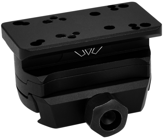 Warne 6103M Red Dot Riser Tactical Black Anodized 138566