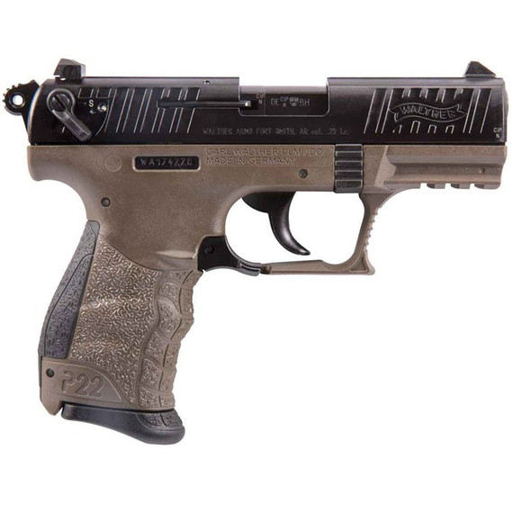 P22 22 LONG RIFLE 3.42” BBL (1)10RD MAG FDE 250030192