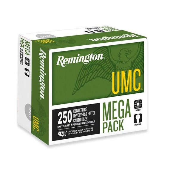 Remington UMC Handgun Ammunition .40 S&W 180 gr. FMJ 990 fps 250/ct RT23779