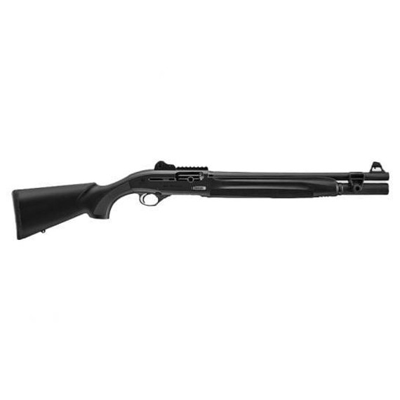 Beretta 1301 Tactical Shotgun 12ga 3" Chamber 6rd Capacity 18" Barrel Black with Rail & Sling Attachments UKJ131T18N2LE