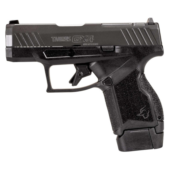 Taurus GX4 T.O.R.O. Graphene Handgun 9mm Luger 11(1)&13(1)rd Magazines 3" Barrel Graphene Finish TX1GX4MP93GR