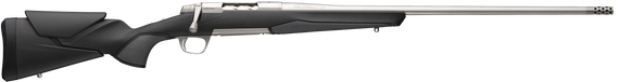 Browning 036008211 X-Bolt 2 Hunter Full Size 243 Win 4+1 22" Stainless Steel Threaded Barrel, Drilled & Tapped Stainless Steel Receiver, Adj Vari-Tech Black Composite Stock w/Adjustable Comb & LOP 176481